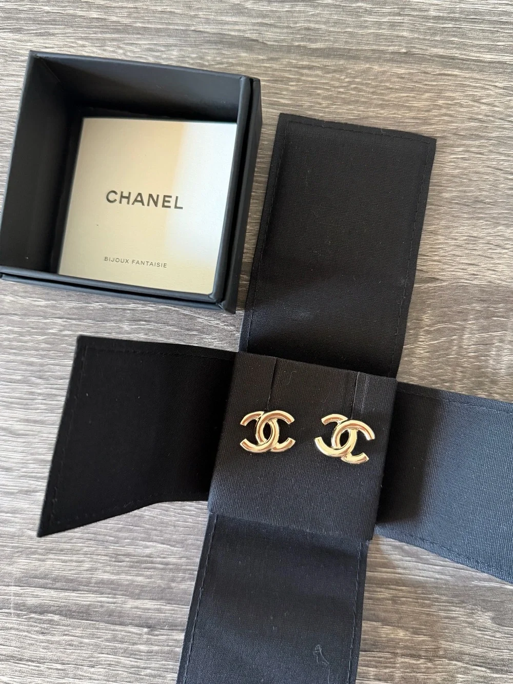 Chanel CC Studs